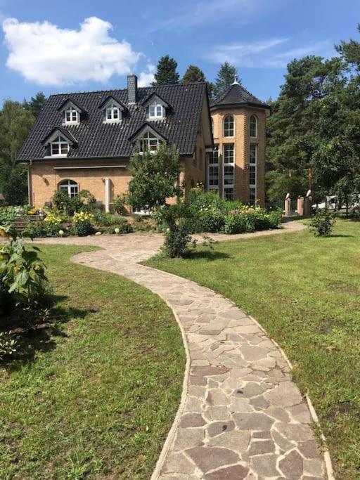 Penthouse Bernd Im Waldschloesschen Direkt Am See Wendisch Rietz Exteriér fotografie