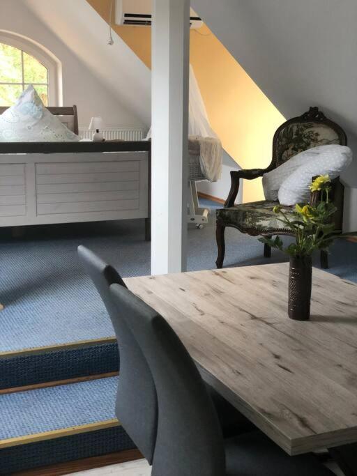 Penthouse Bernd Im Waldschloesschen Direkt Am See Wendisch Rietz Exteriér fotografie