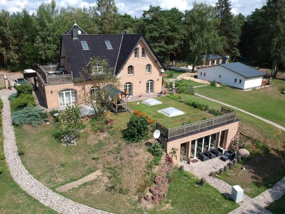 Penthouse Bernd Im Waldschloesschen Direkt Am See Wendisch Rietz Exteriér fotografie