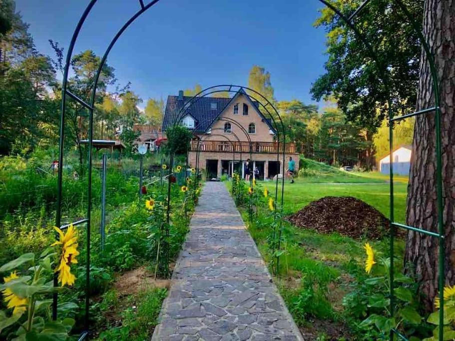 Penthouse Bernd Im Waldschloesschen Direkt Am See Wendisch Rietz Exteriér fotografie